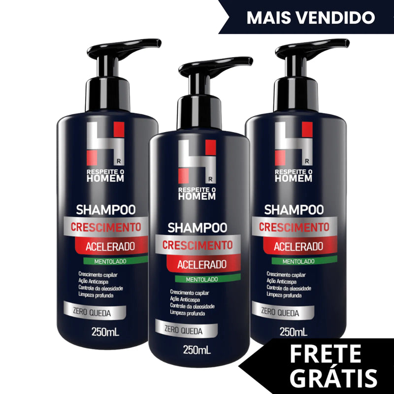 Shampoo Calvície Zero (3x)