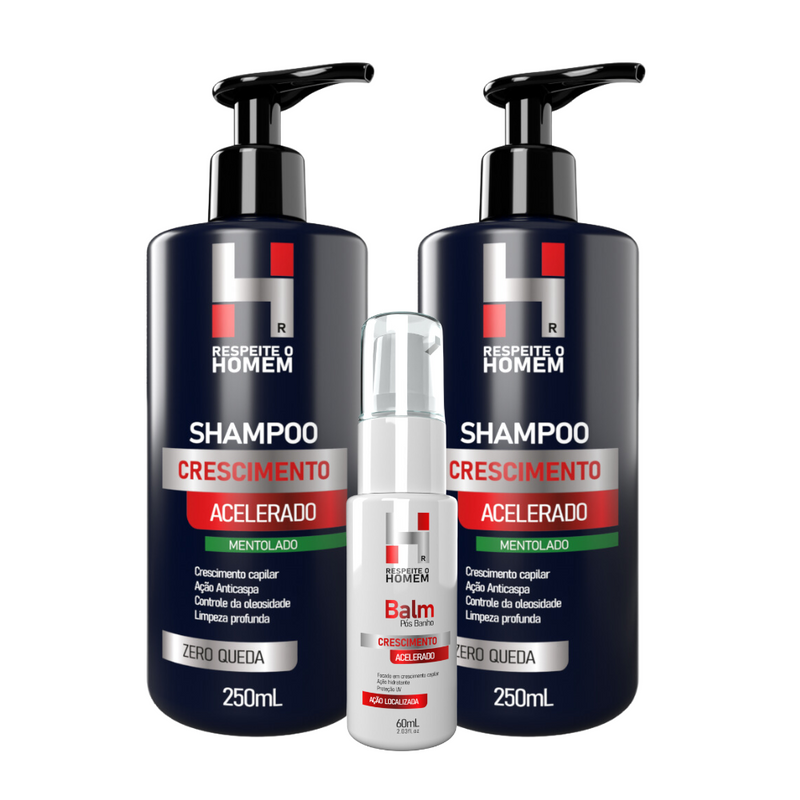 Kit Banho Calvície Zero (FLEX)