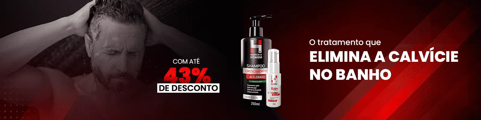 Kit Banho Calvície Zero