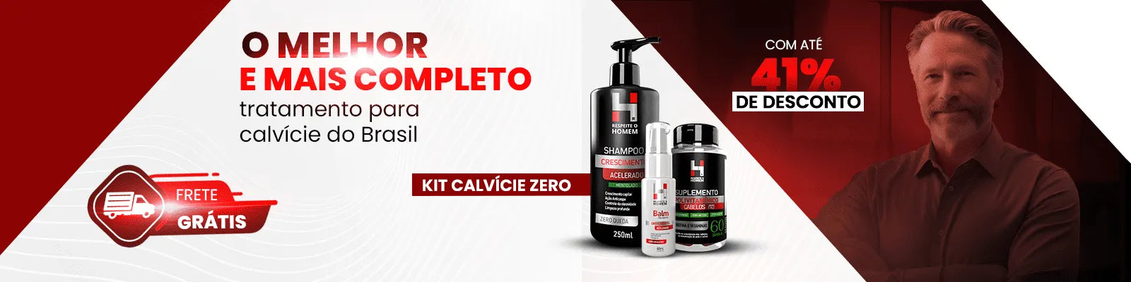 Kit Calvície Zero